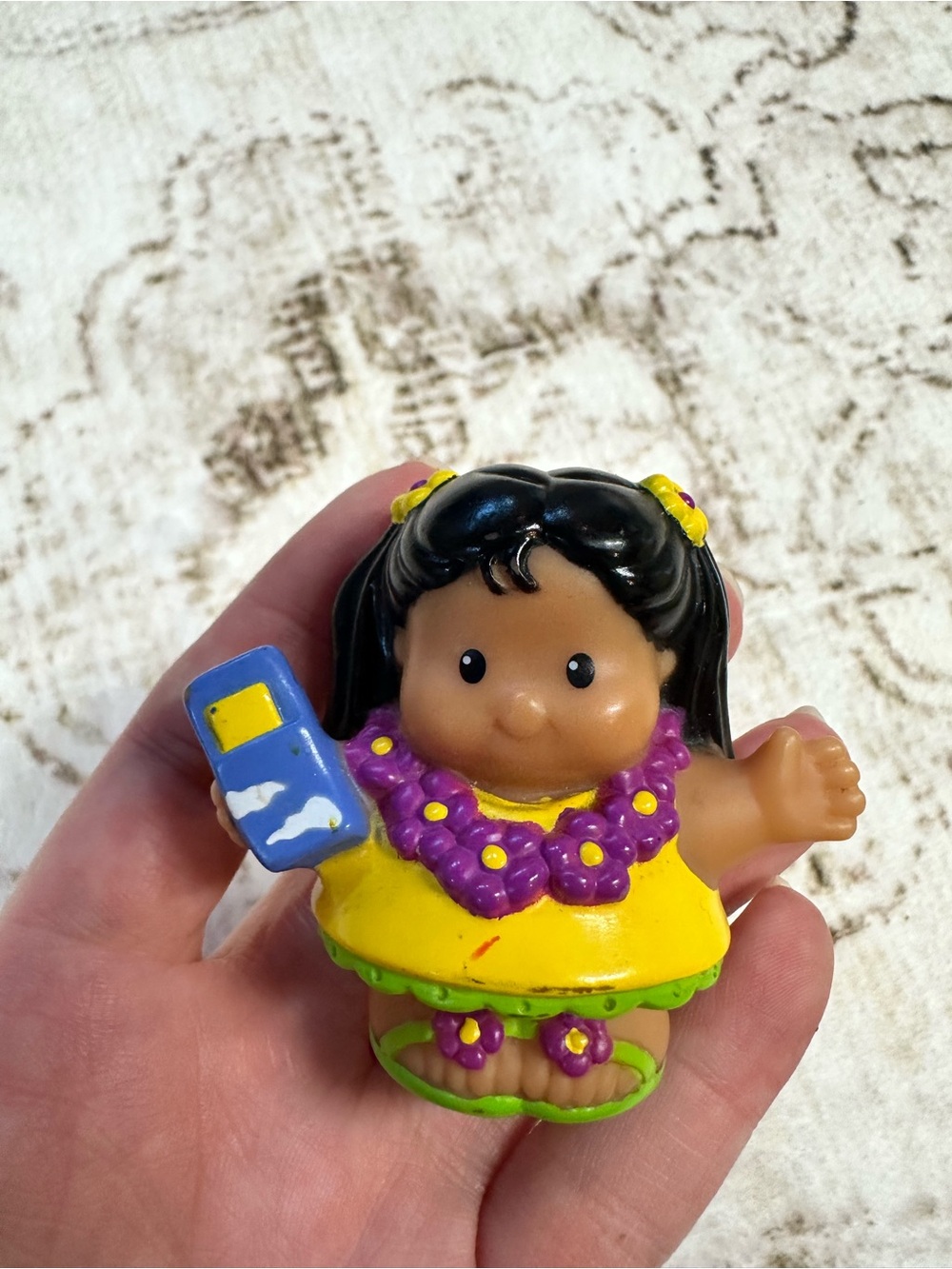 Fisher Price 2005 Little People Kids Hawaiian Figurine